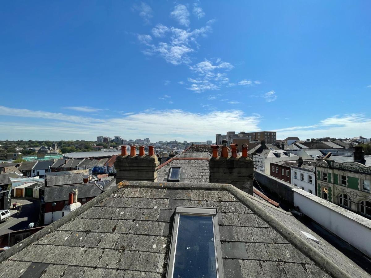 Light Airy 3 Bed Town Cntr Flat 700M To The Beach 伯恩茅斯 外观 照片